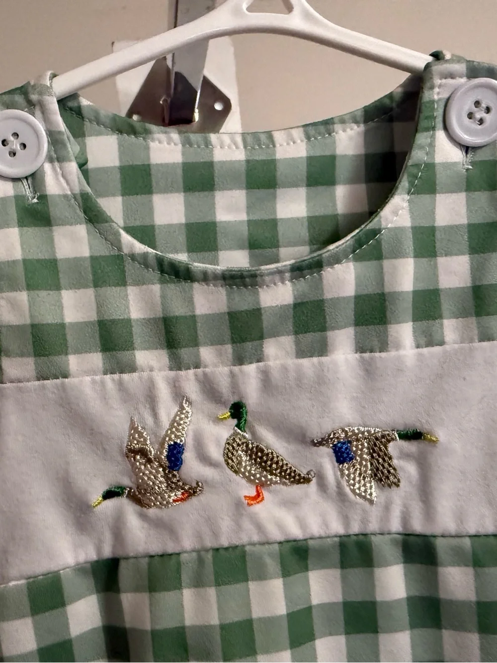 Boutique Mallard Duck Romper
